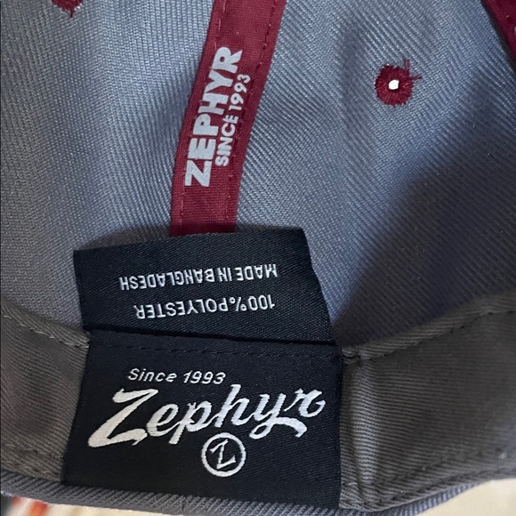 Stanford-Gray and Red Baseball Hat - Picture 3 of 3